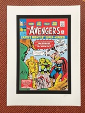 Marvel Comics - Avengers #1 - Stan Lee Signed Limited Edition Print