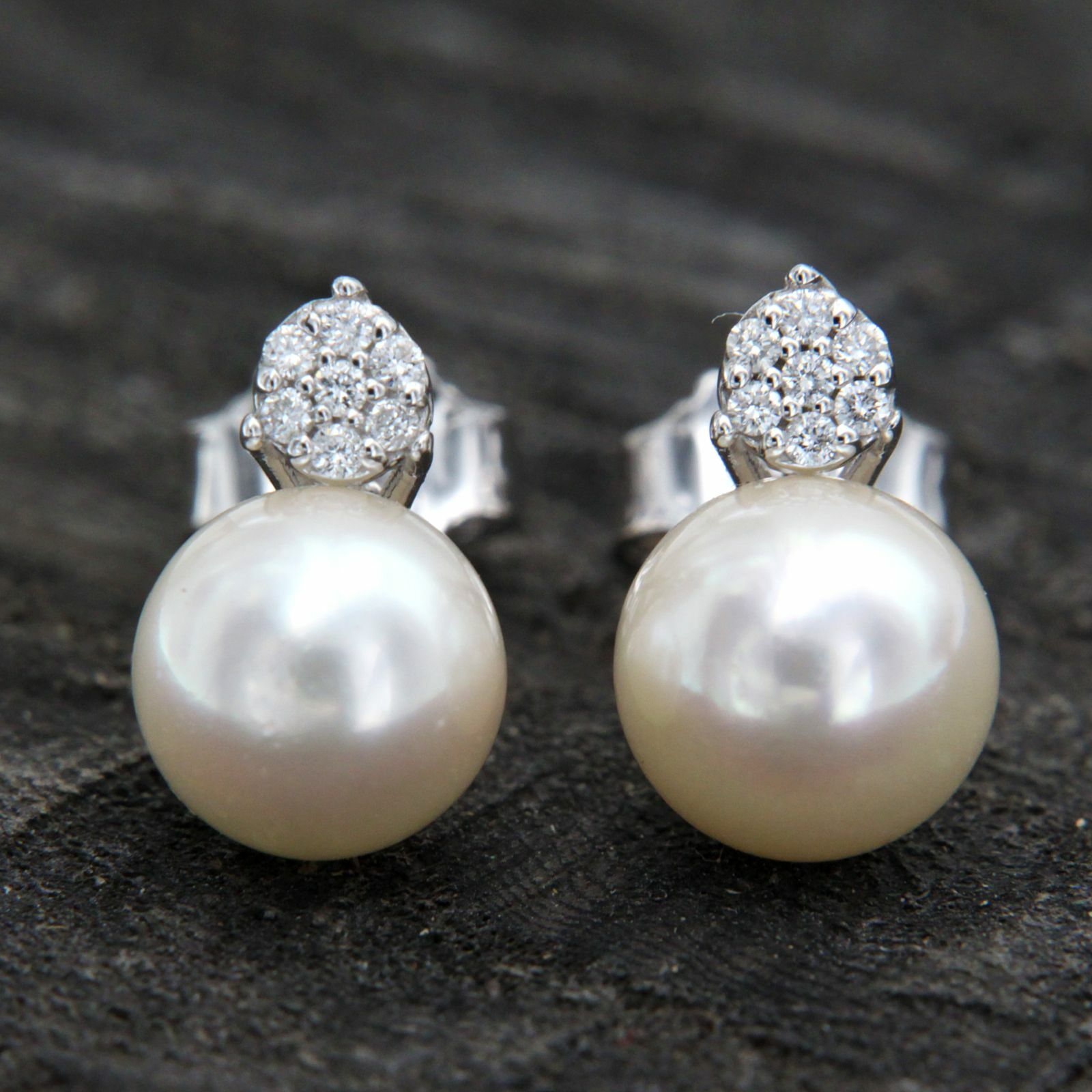 ORECCHINI IN ORO 9KT E ZIRCONI - Grando Gioielli