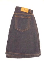 CALVIN KLEIN Women's Blue Jean Mini Skirt Size 3 New