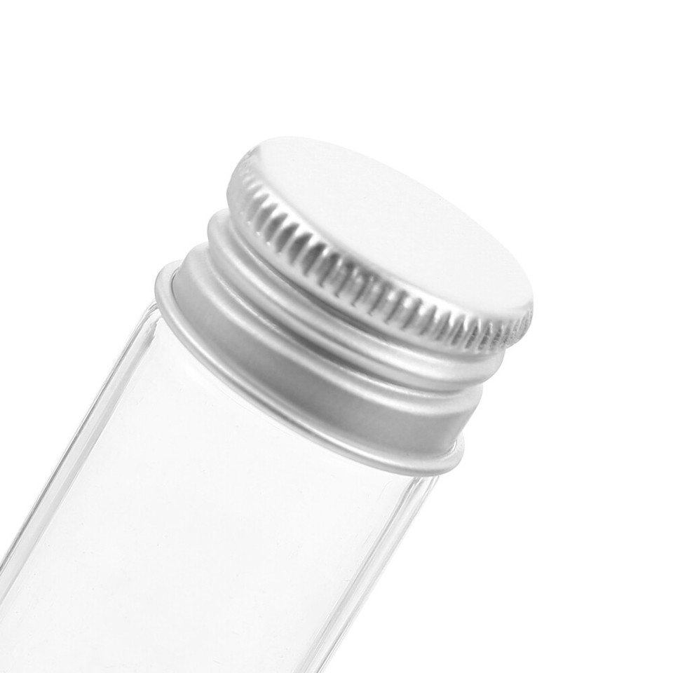 20 Pcs Mini Bottles with Lids Scientific Test Tubes Empty Gift Handmade