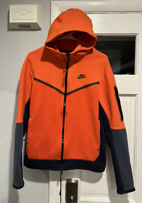 nike tech fleece electro orange
