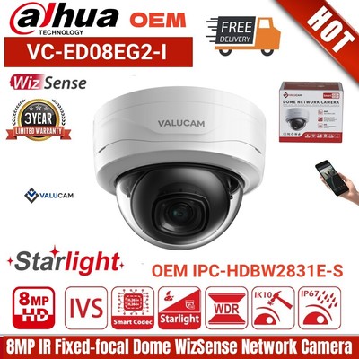 US Dahua 16ch POE 4K Wizsense NVR CCTV system oem 8MP IR IP Camera business lot