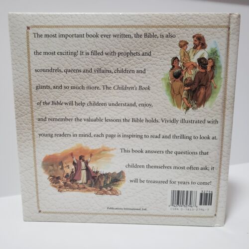 Children’s Book Of The Bible 1998 Vintage Illustrated Gold Edges Made In USA - Picture 3 of 9