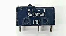 Mulon SL-1 SPDT-ON-(ON) Push Button Plunger micro switch 5A @ 250V AC