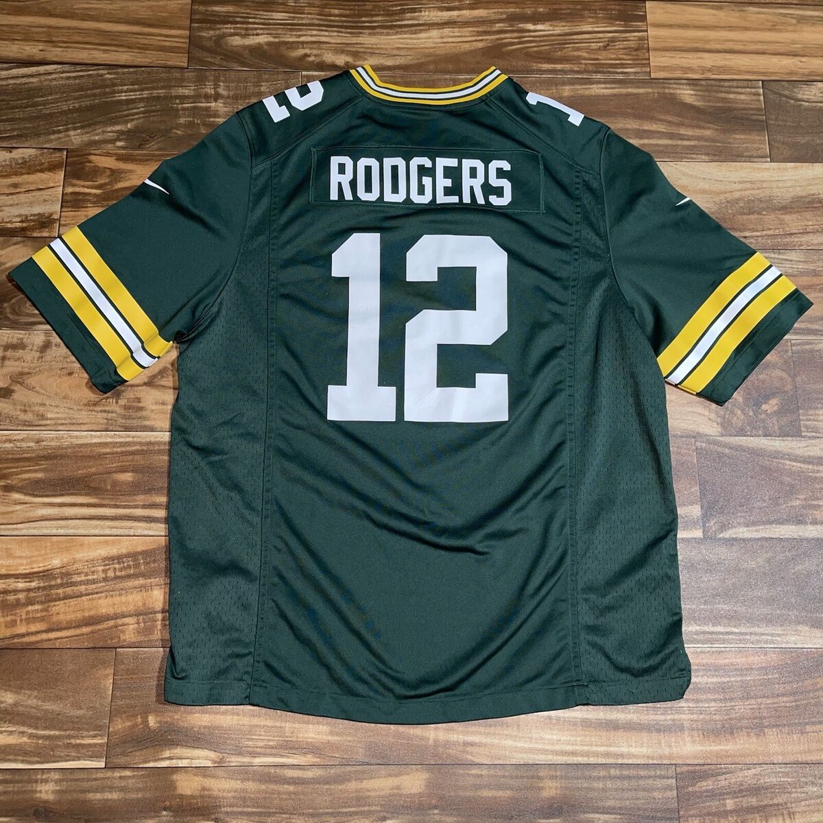 Green Bay Packers #12 Aaron Rodgers Nike NFL On Field Green Bay Packers #12 Aaron Rodgers Nike NFL On Field
