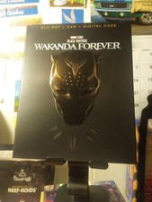 Black Panther: Wakanda Forever (Blu-Ray/DVD/Digital) Brand New with Slipcover