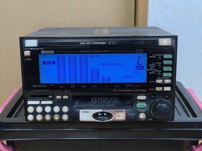 Kenwood KRC X11 2DIN Cassette Deck Receiver Vintage Car Audio JDM