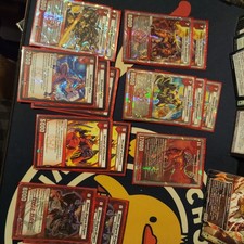 Wizards of the Coast Kaijudo Mixed Card Lot Dragon Knight Voltan Playmat Tokens