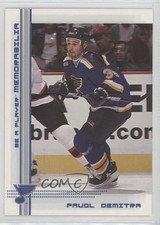 2000-01 ITG Be A Player Memorabilia Sapphire 34/100 Pavol Demitra #129 0o5t