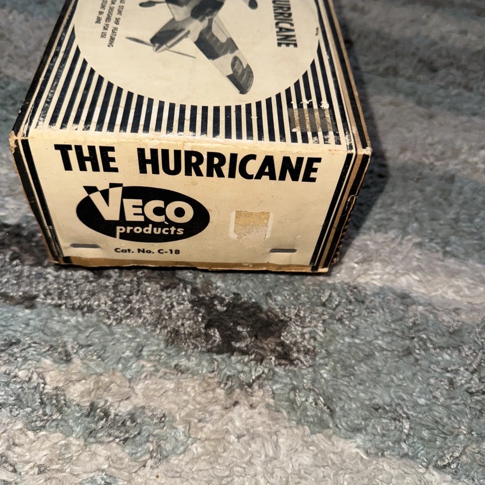 Veco The Hurricane 燃气发动机老式模型飞机 56 英寸跨度。 发动机 — 第 4/4 张图片