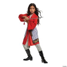 Disguise Mulan Costume for Girls, Disney Live Action Movie Hero Dress Up