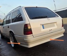 Heckansatz passend für Mercedes S124 T-Modell 1985-93 KOMBI grundiert 3teilig