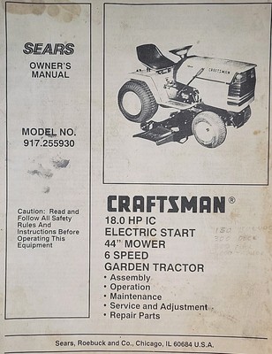 Sears Craftsman 6-sp 44