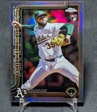 Carlos Duran Refractor Rookie RC 2025 Topps Chrome Update Card #USC84 Athletics