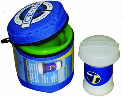 Pro-Tec Athletics Ice Up, Portable Ice Massage Roller with Deep Tissue Cooling T