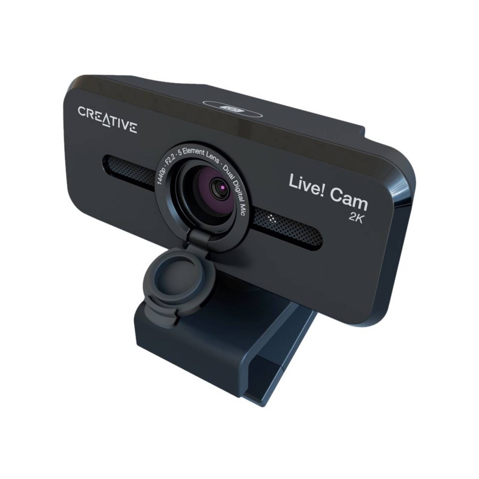 Creative Live! Cam Sync V3 2K QHD USB Webcam 4x Digital Zoom Built-in Mic PC UK - Image 2