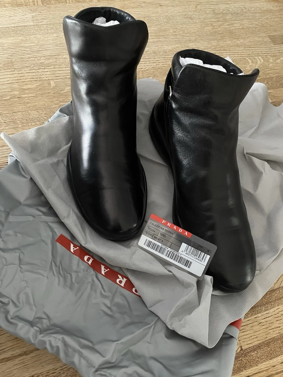 PRADA Bootie Low (1-1.9 in) Heel Height Boots for Women for sale