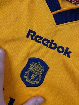 Reebok Liverpool FC 2000 2002 Away Football Shirt Soccer Jersey