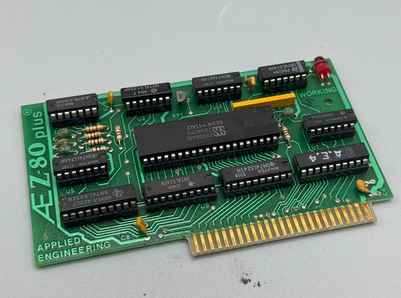 AE Z-80 Plus card from Applied Engineering runs CP/M on the Apple II