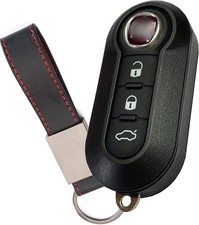 Shell Cover Compatible Fiat Panda 500L Punto Bravo With 3 White Buttons