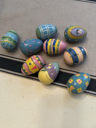 Lillian Vernon Colorful Box Of 9 Easter Eggs - 第 1/7 張圖片