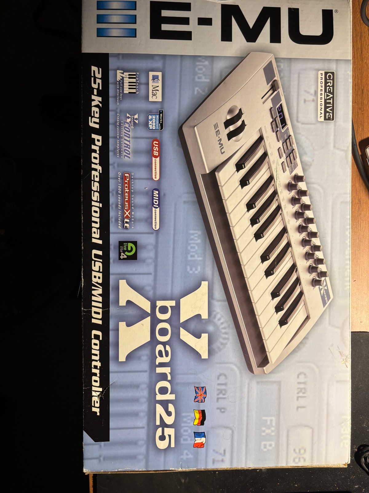 EMU XBoard 25 synthétiseur portable pour composer de la musique en voyage