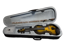 Solid Wood Violin Designed for Beginners Model HV-02 Sz 4/4, Bow  Case UNTESTED