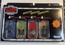 Star Wars Vintage Collection Escape From Order 66  The Clone Wars 4-Pack Kenner