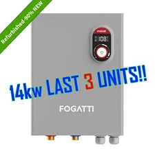 Used - 14KW Electric Tankless Water Heater, Whole House Instant Hot Boiler 240V