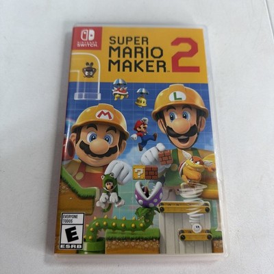 Super Mario Maker 2 Nintendo Switch Complete with Case & Game Tested