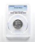 1935-D Washington Quarter MS64 PCGS *0196