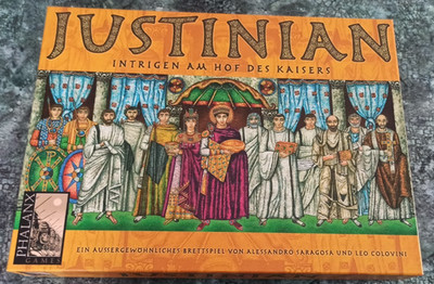 Justinian - Brettspiel, wie neu -