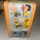 Vtg Metal Peanuts Lunch Box, w/ Thermos  — photo 7