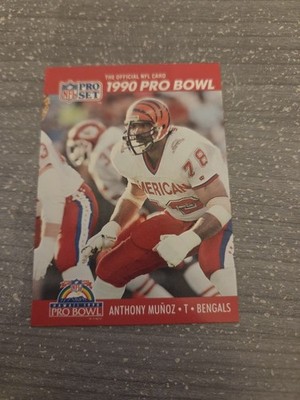 1990 Pro Set Anthony Munoz/ Blank Error Card