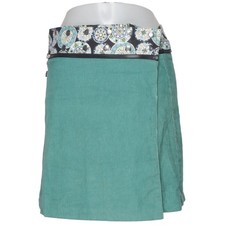 ZAND Amsterdam, Wickelrock, Größe: ONE SIZE, Grün, Baumwolle, Cord, Damen #7Xy