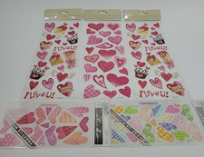 Love, Heart, Valentine's Day Scrapbooking/Card Making Stickers