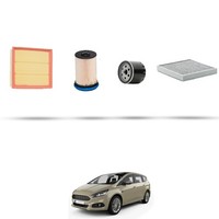 Hoffcar Set Service - 4 Filter FüR Ford S-MAX Ii 2.0 Ecoblue 88Kw Von 2018