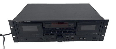 Tascam 202MKVII Rackmount USB Dual Cassette Deck