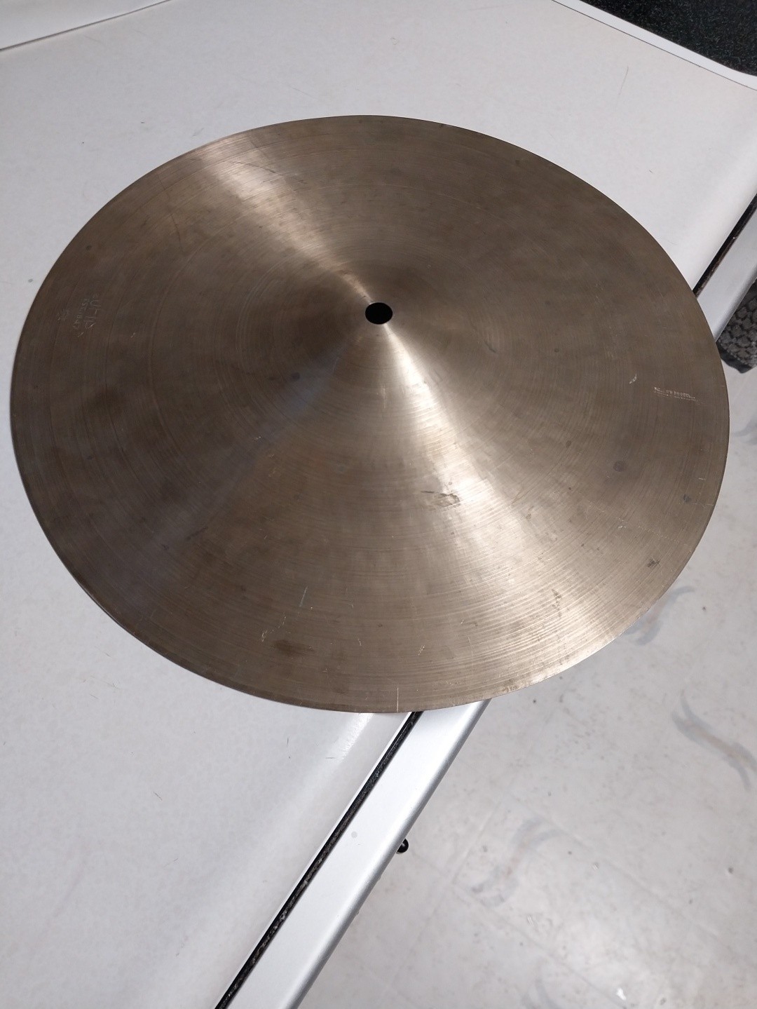 1940s To Mid 1950s UFIP Italy 13” Thin Lightweight Cymbal 527g