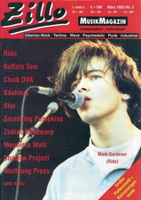 Zillo Musikmagazin 03/1992 mit Storys über: Ride, Smashing Pumpkins, Blur, PIG