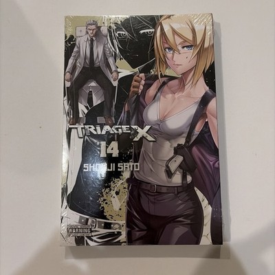 Triage X Volume 14 Manga English Vol Shouji Sato Brand New Sealed