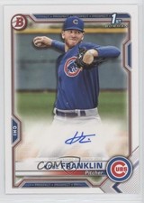 2021 Bowman Paper Prospect Auto Kohl Franklin #PAPR-KF Auto kf4