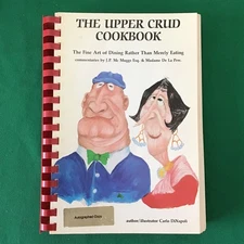 Exotic ethnic 1993 spiral Rare Cookbook DiNapoli family Recipes1992 AUTOGRAPHED