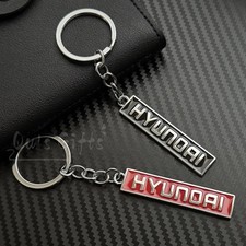 Hyundai Double-Sided Metal Keychain 2 Color P...