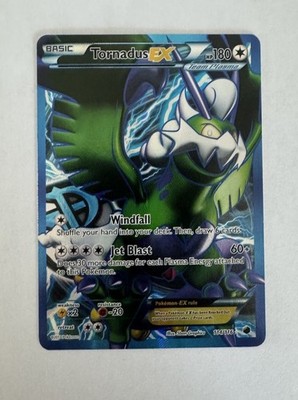 Tornadus EX (Team Plasma) (114 Full Art) 114/116 Plasma Freeze Holo