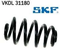 SKF VKDL31180 Fahrwerksfeder FüR Audi