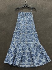 GUESS Sleeveless Maisy Dress Women's Size 4 Blue