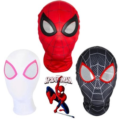 Halloween Miles Morales Spiderman Mask Unisex Kids Adults Cosplay Gwen Stacy