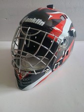 Franklin Sports Full-Size Goalie Mask GFM 100 Red Street Hockey NWOT