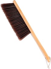 Hand Broom, Dust Brush, Horse Hair Brush with Wood Handle, Duster for Counter,